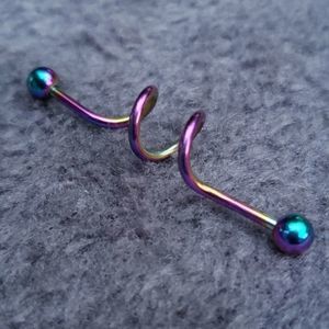 Industrial Piercing Barbell -Stainless Ste…